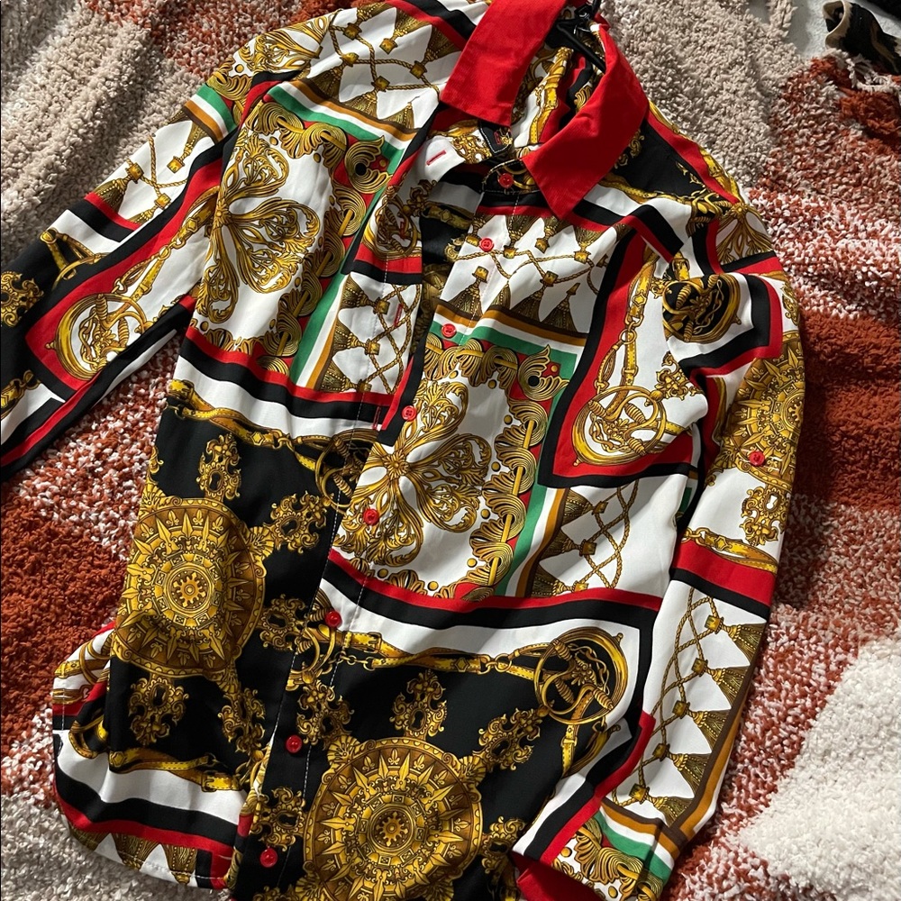 chain blouse size small